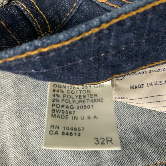 AG Jeans Stilt Roll Up Blue Denim Women's Casual Cuffed Ankle Pants - Picture 9 of 10